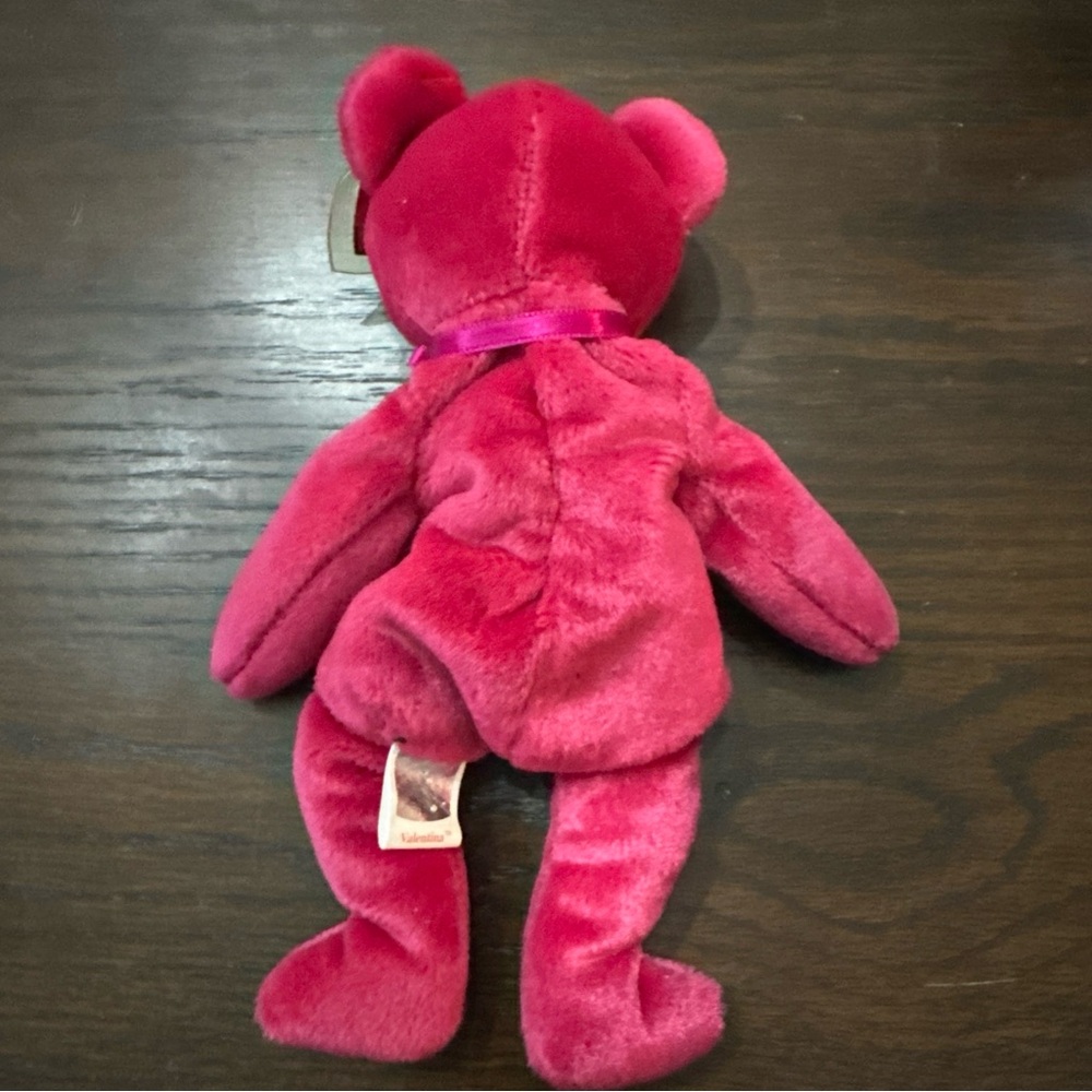TY Beanie Baby - Valentina The Bear - Stuffed Animal Toy - Picture 2 of 7